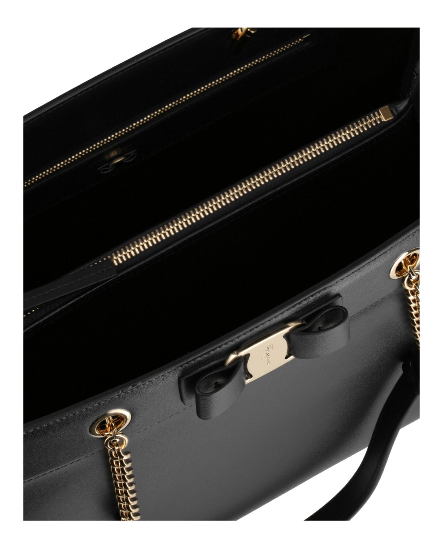 Ferragamo Vara Bow Smooth Leather Tote Womens 21H500-753248