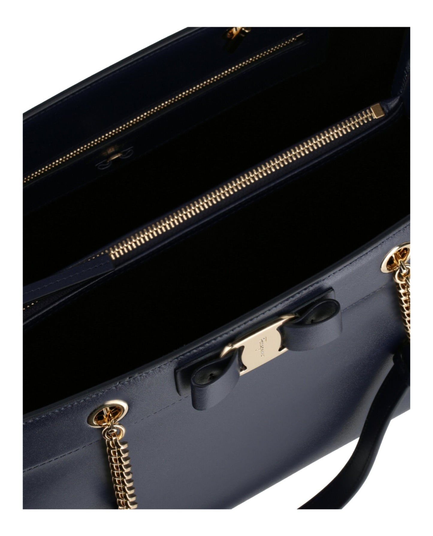 Ferragamo Vara Bow Smooth Leather Tote Womens 21H500-753249