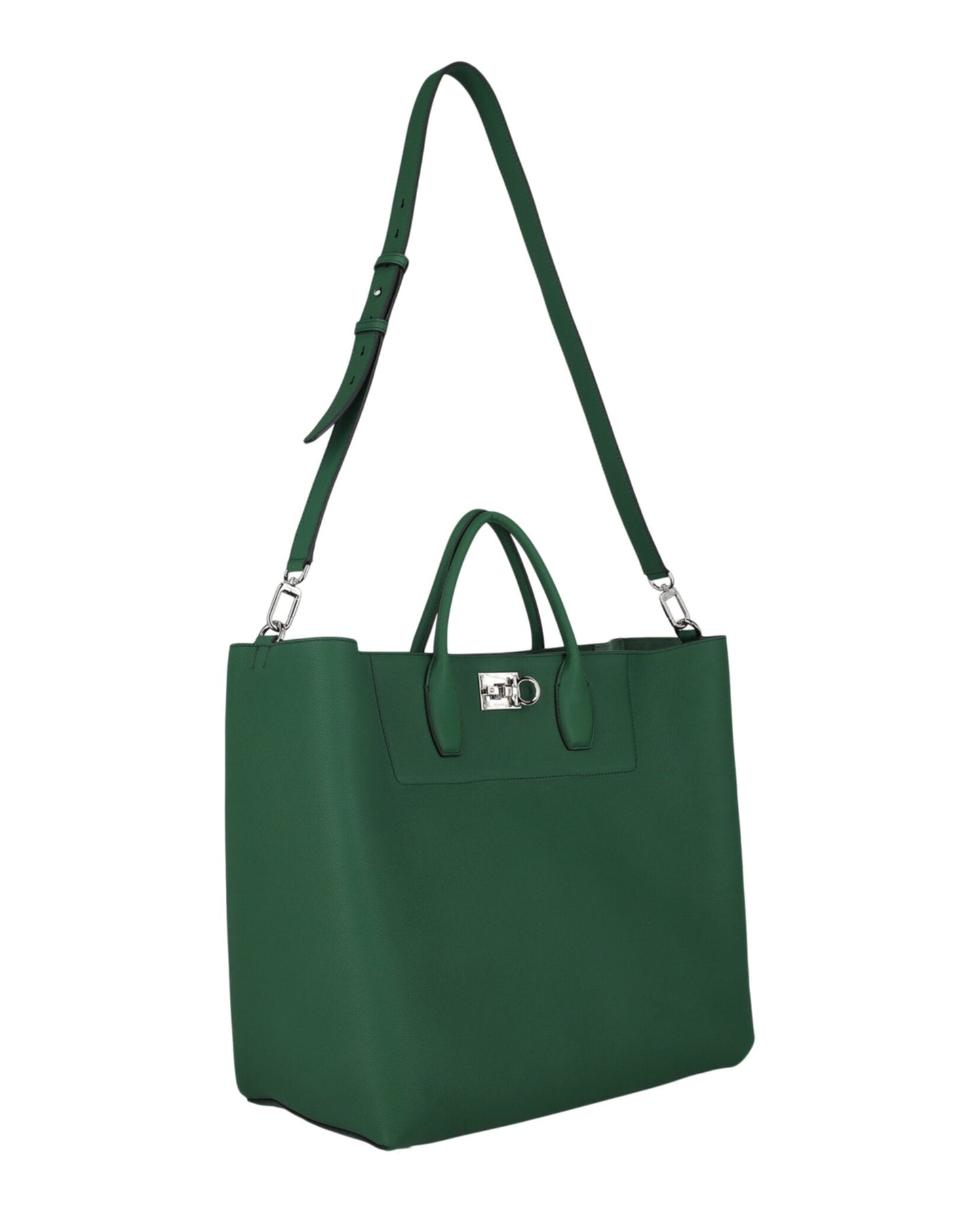 Ferragamo The Studio Large Leather Tote Womens 241124-756834