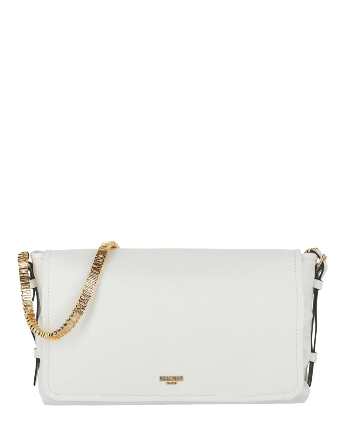 Moschino Logo-Lettering Crossbody Bag Womens 7551-8002-0002