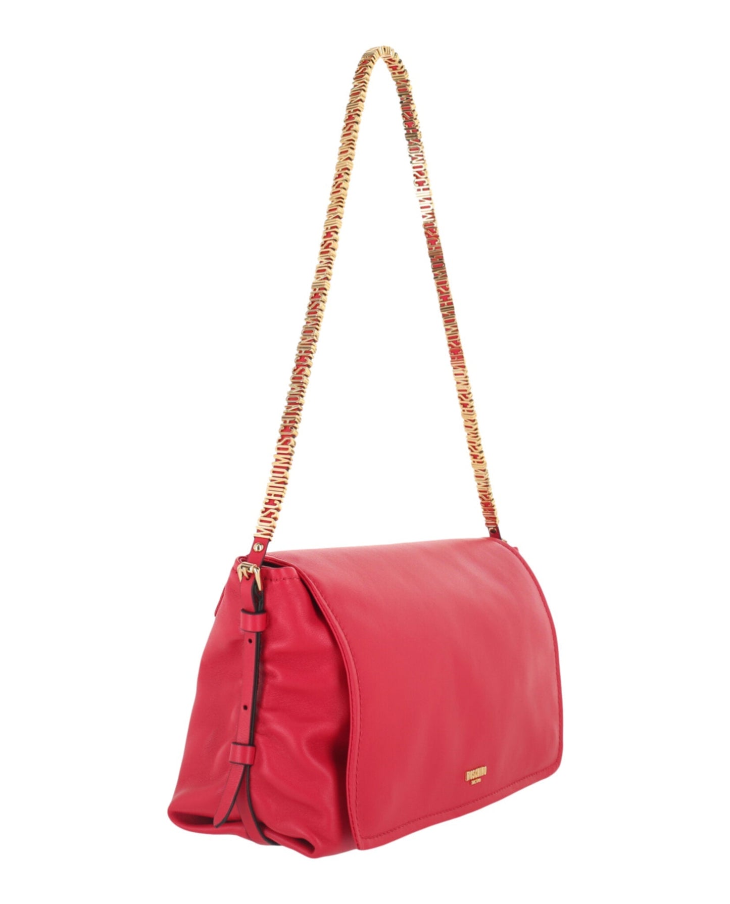 Moschino Logo-Lettering Crossbody Bag Womens 7551-8002-0116