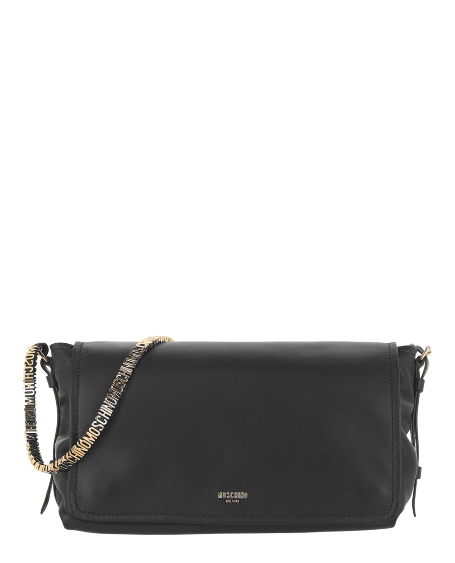 Moschino Logo-Lettering Crossbody Bag Womens 7551-8002-1555