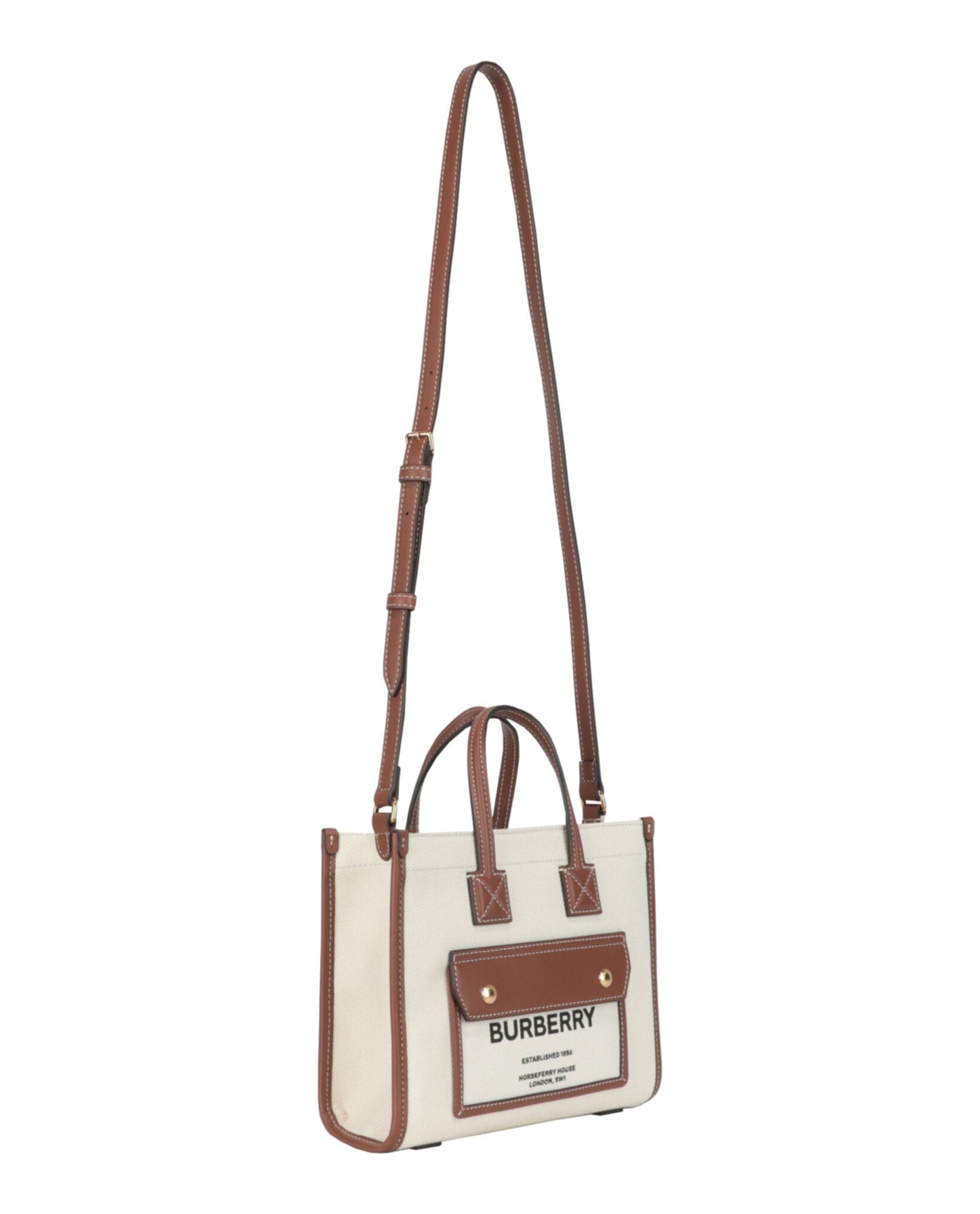 Burberry Small Freya Tote Womens 8044143