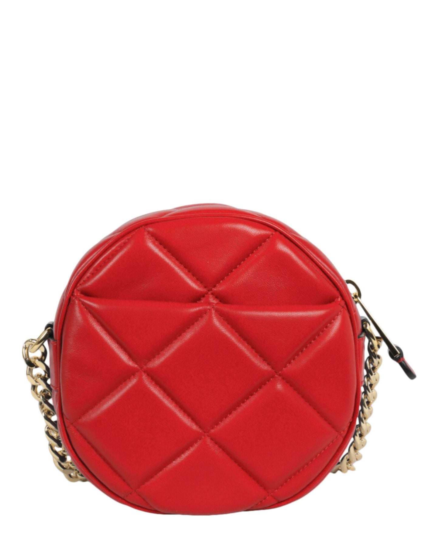 Moschino Heart Studs Quilted Crossbody Bag Womens 7508-8002-0113