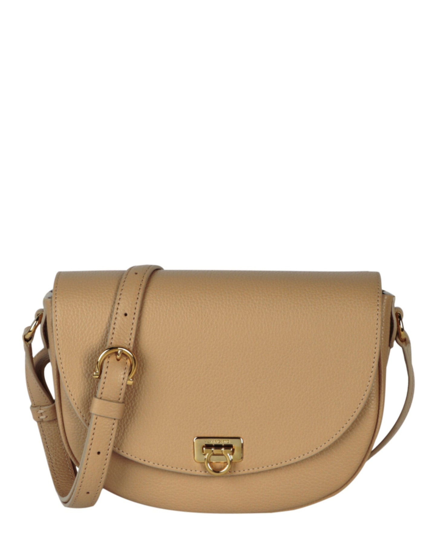 Ferragamo Gancini Buckle Crossbody Bag Womens 218373-772315