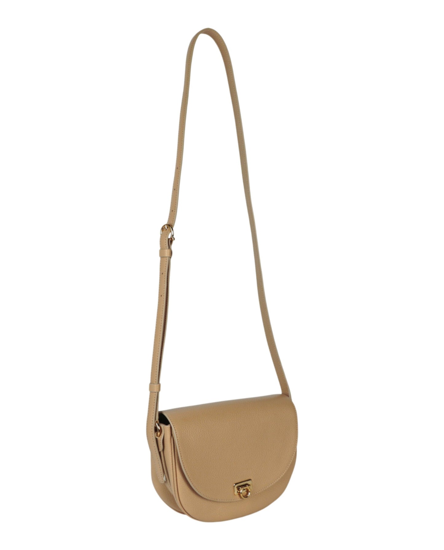 Ferragamo Gancini Buckle Crossbody Bag Womens 218373-772315
