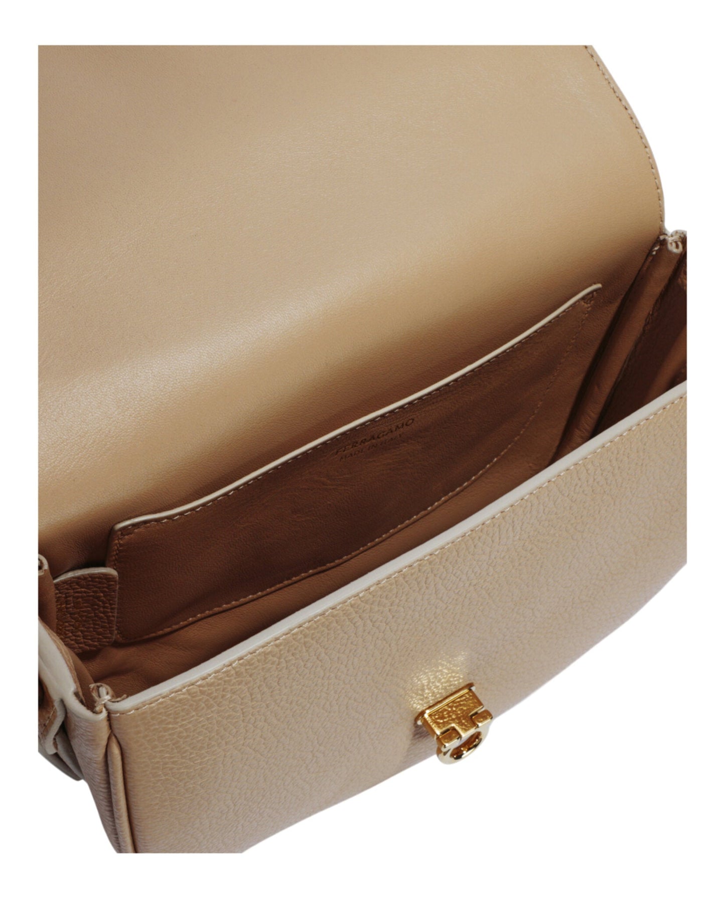 Ferragamo Gancini Buckle Crossbody Bag Womens 218373-772315