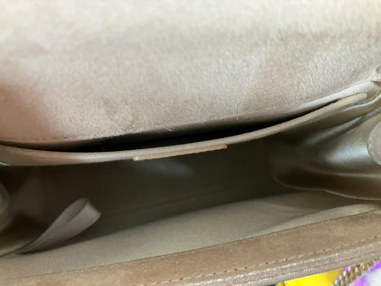Jimmy Choo Celeste Beige Crossbody Bag