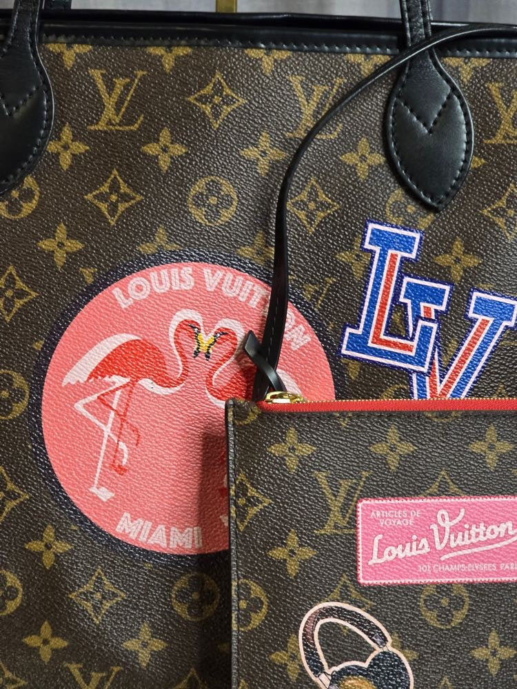 Louis Vuitton Neverfull World Tour Monogram Canvas Tote Bag