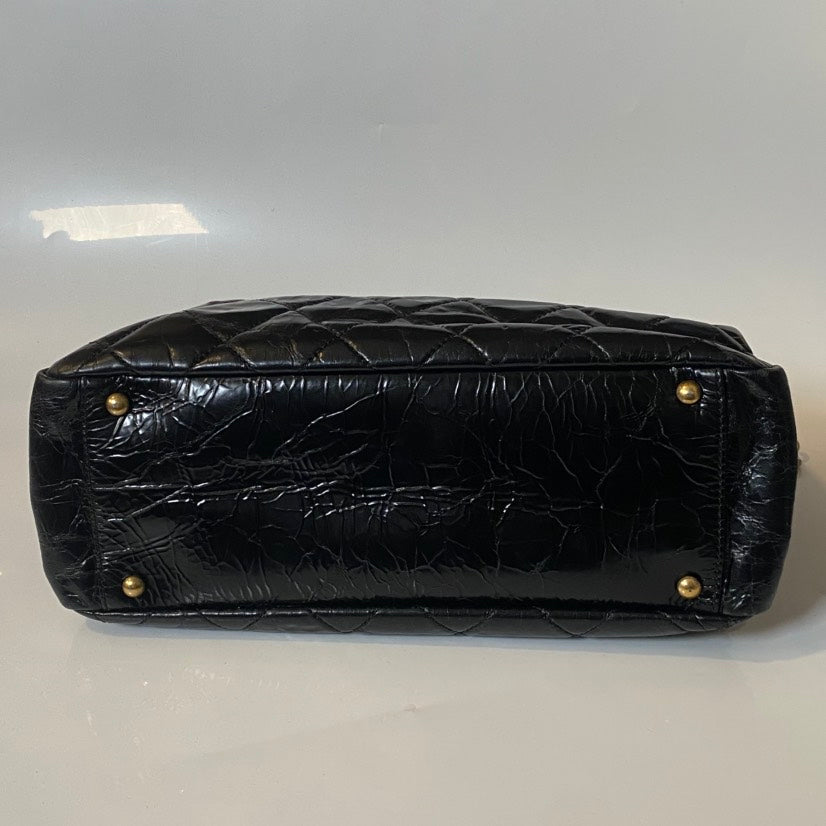Chanel Black Quilted Leather Shoulder Bag