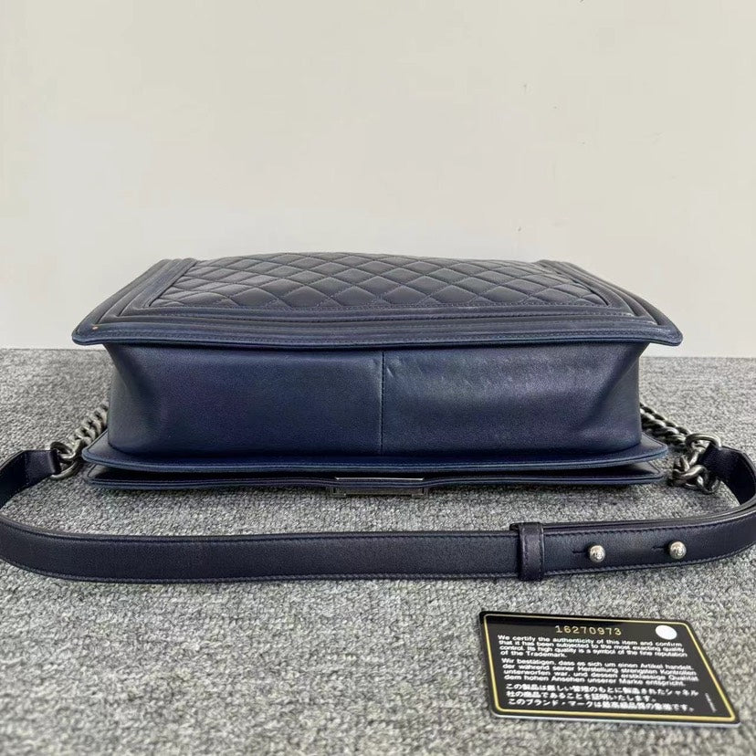 Chanel Leboy Bag Indigo