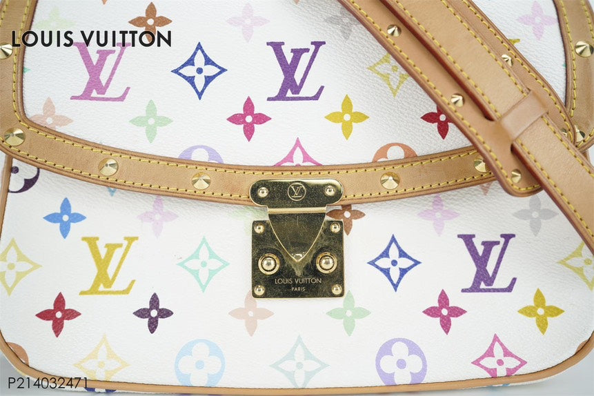 Louis Vuitton Multicolore Pochette White Bag