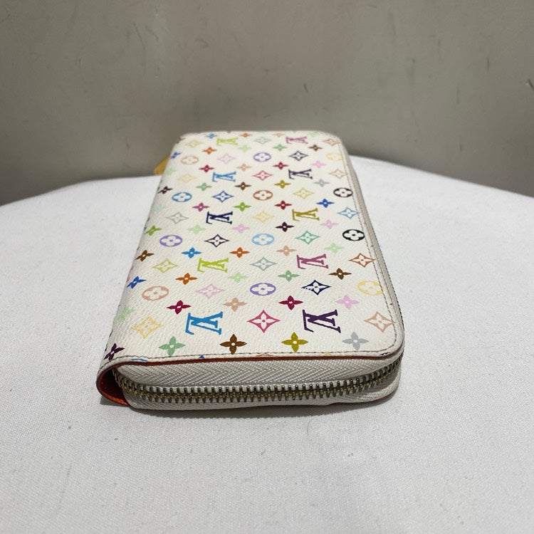Louis Vuitton Murakami White Multicolor Wallet