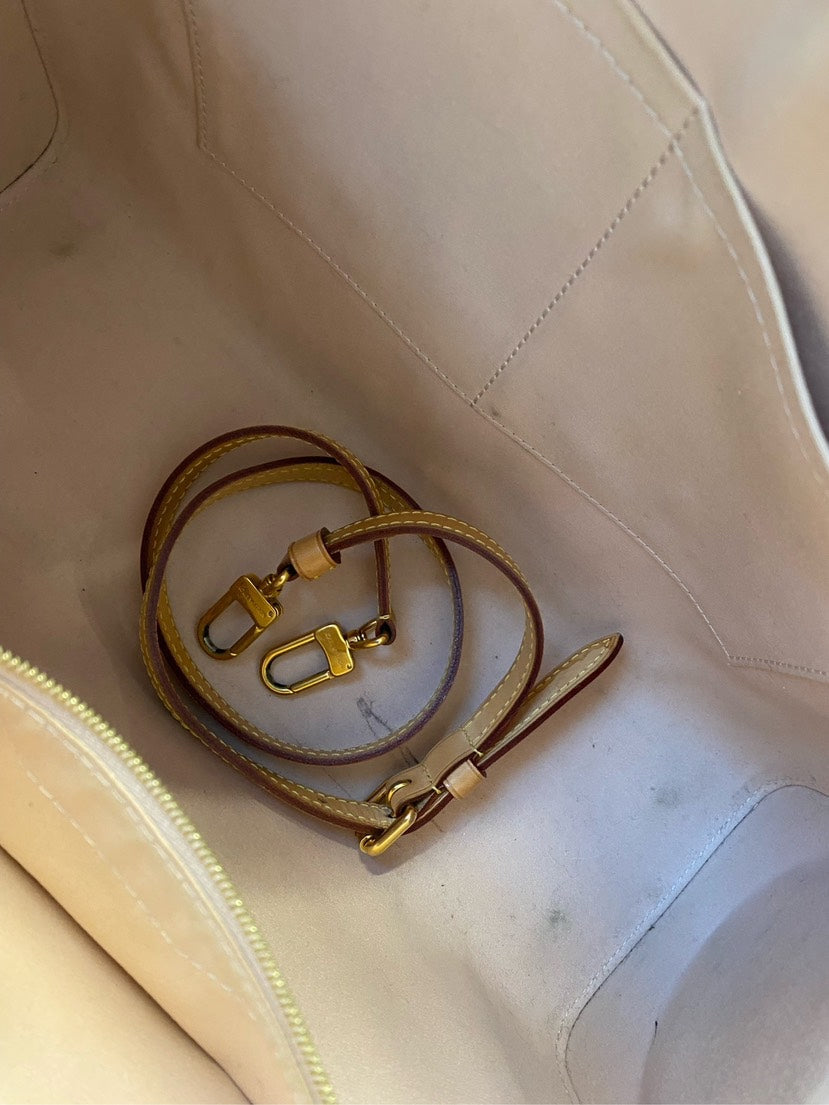 Louis Vuitton Brea Beige Handbag 2013