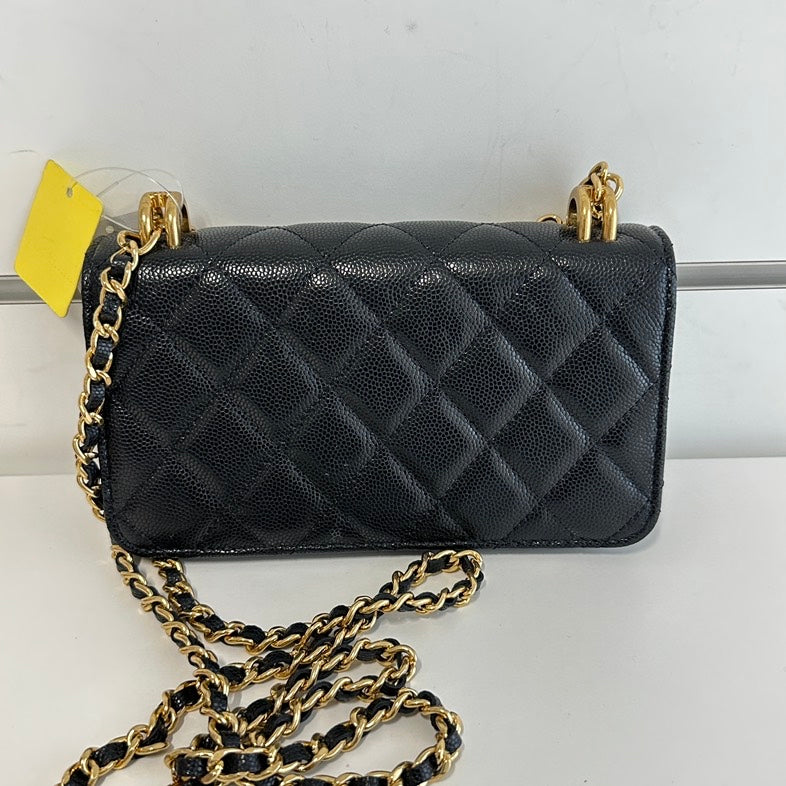 Chanel Classic Black Chain Shoulder Bag