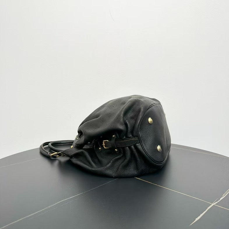Louis Vuitton Mahina L Tote Bag Black Large