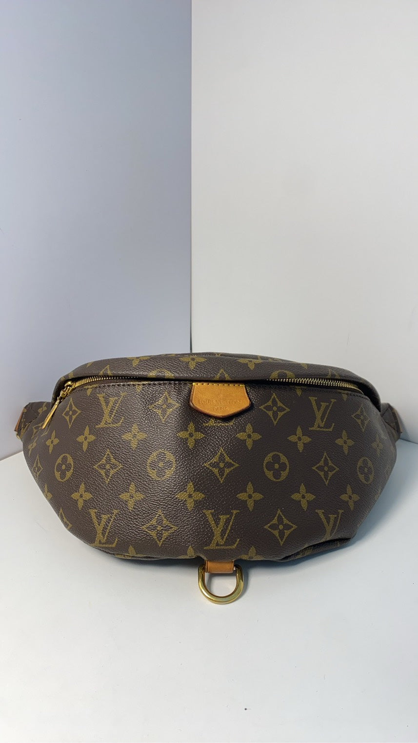 Louis Vuitton Monogram Belt Bag Brown Waist Bag