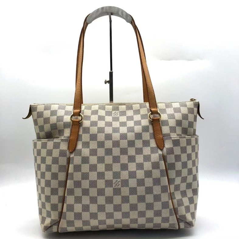 Louis Vuitton Damier Azur Canvas Shoulder Bag ZZ6949