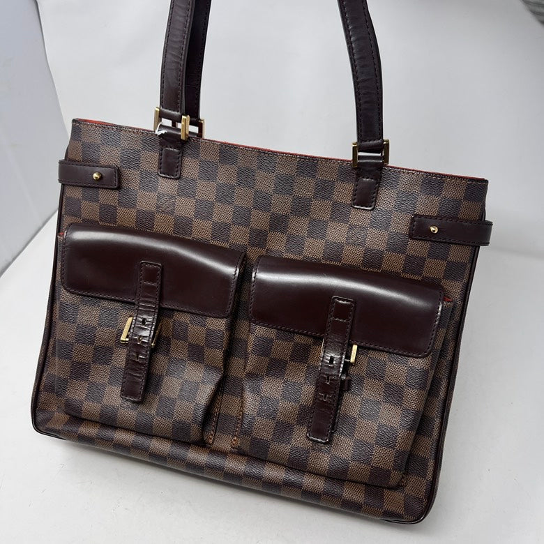 Preloved Louis Vuitton Damier Ebene Canvas Tote Bag AF638