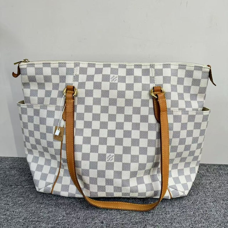 Louis Vuitton Damier Azur Canvas Shoulder Bag