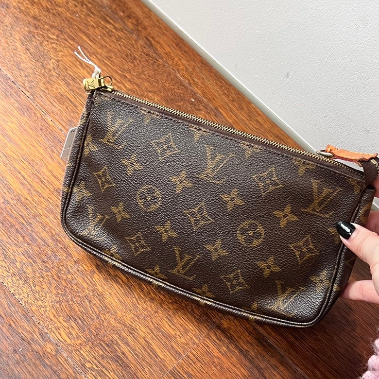 Louis Vuitton Monogram Leather Handbag AF656 in Brown - Shoulder Bag
