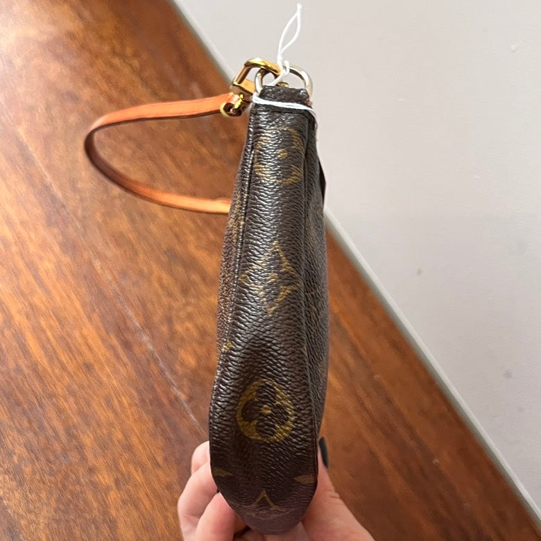 Louis Vuitton Monogram Leather Handbag AF656 in Brown - Shoulder Bag