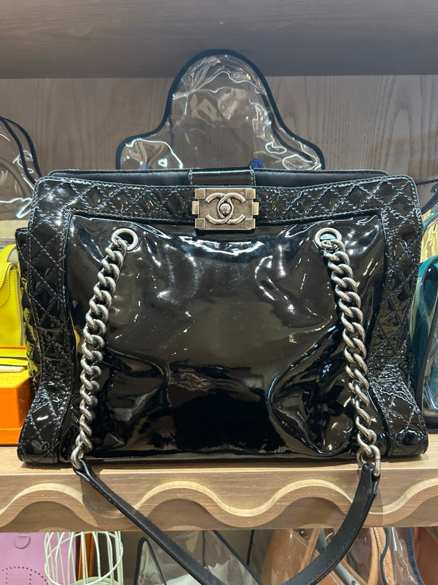 Chanel Black BMZ Shoulder Bag