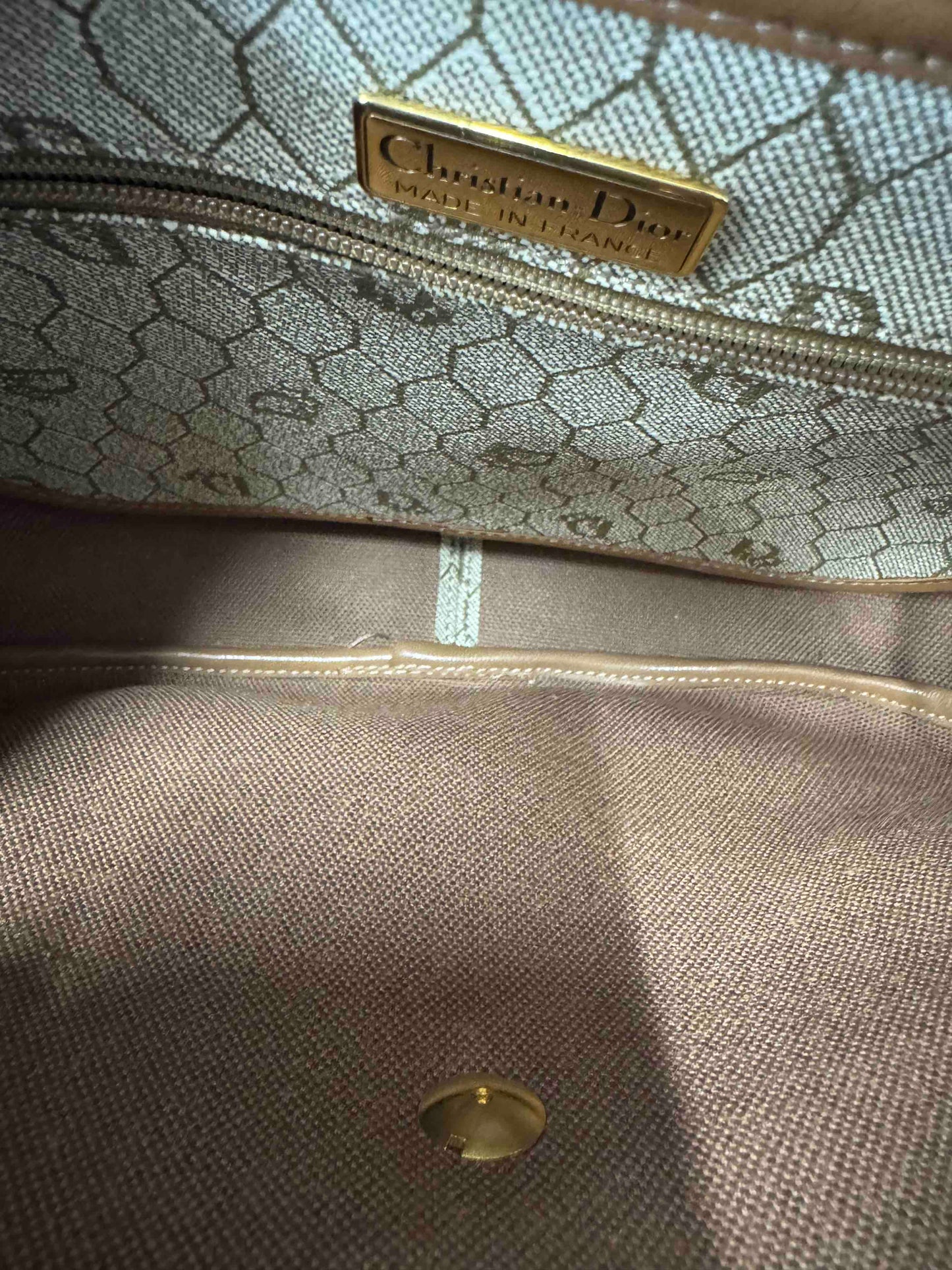 Dior Saddle Crossbody JZ14046200 Beige Saddle Bag