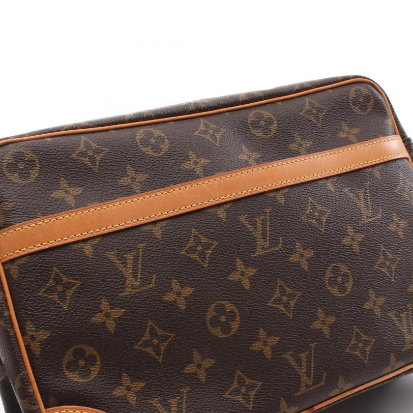 Louis Vuitton Trocadero 30 Monogram Shoulder Bag PVC Leather Brown