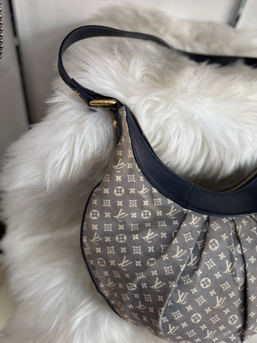 Louis Vuitton Mini Lin Idylle Rhapsody MM Gray Shoulder Bag