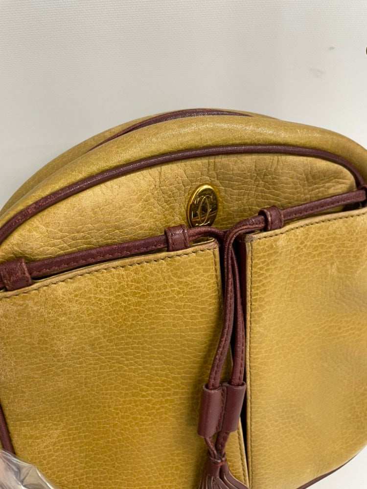 Cartier Must De Cartier Crossbody Bag in Yellow Leather
