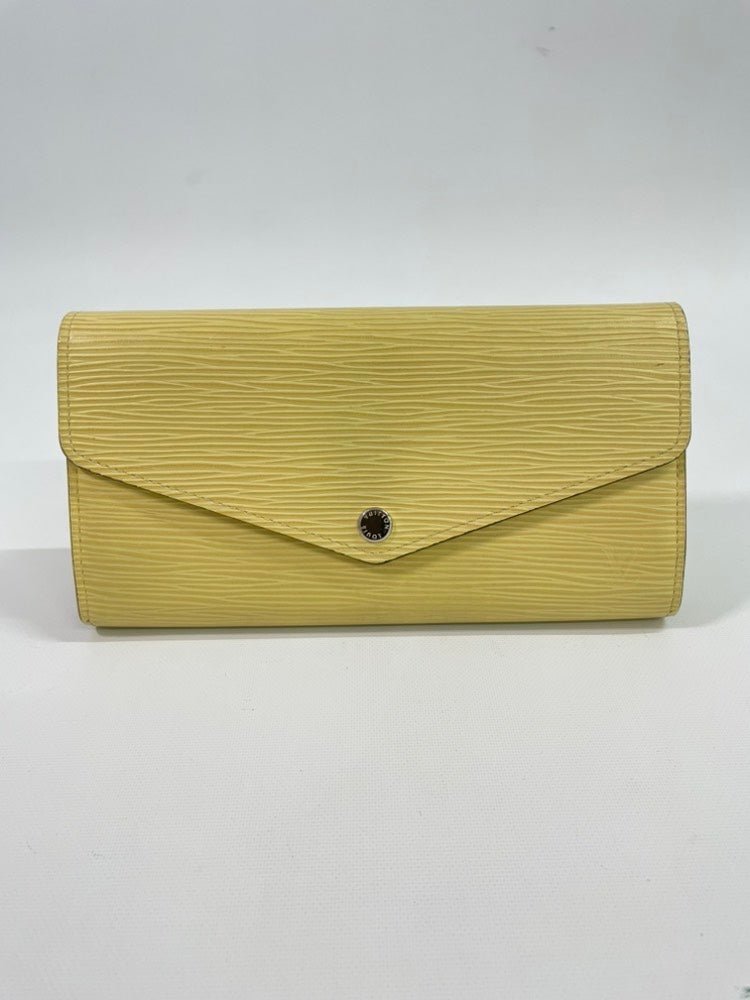 Louis Vuitton Epi Yellow Wallet