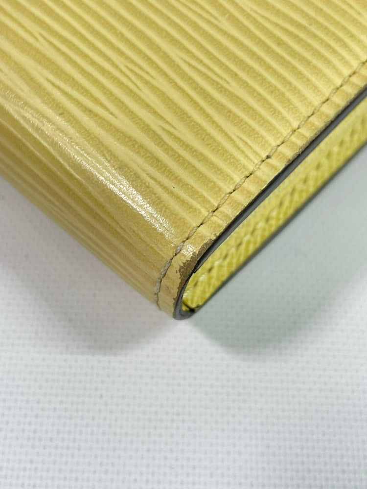 Louis Vuitton Epi Yellow Wallet