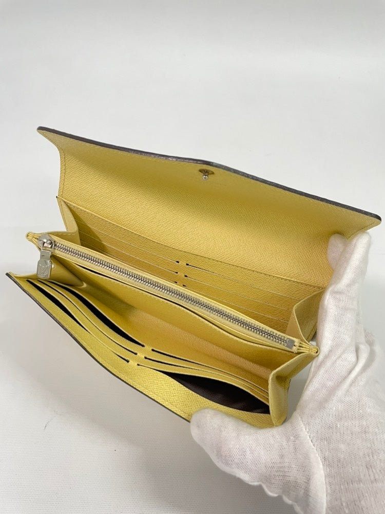 Louis Vuitton Epi Yellow Wallet