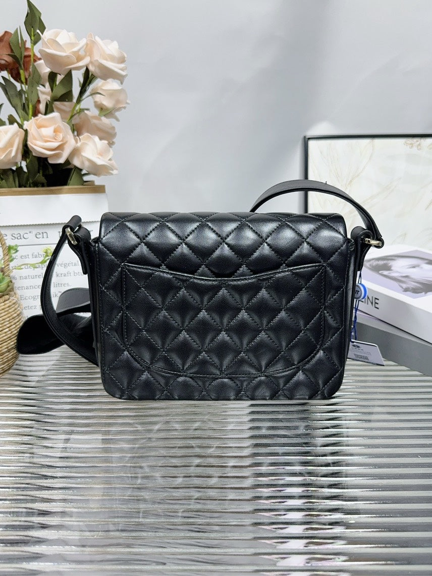 Chanel Classic Flap Black Shoulder Bag