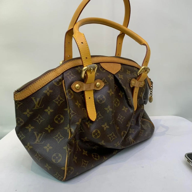 Louis Vuitton Tivoli Monogram Brown Canvas Handbag