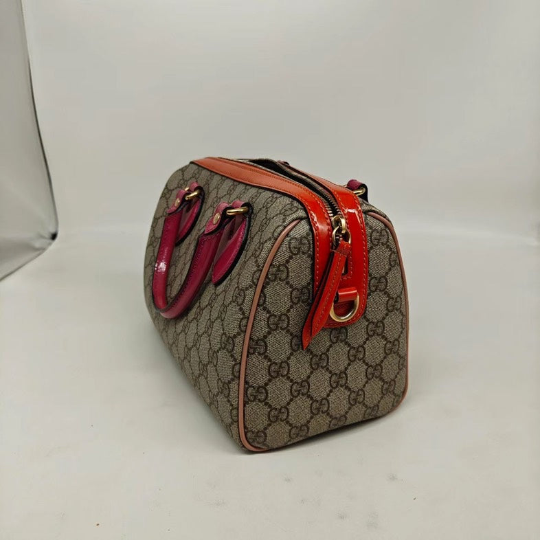 Gucci Boston 25 GG Canvas Beige Crossbody/Handbag