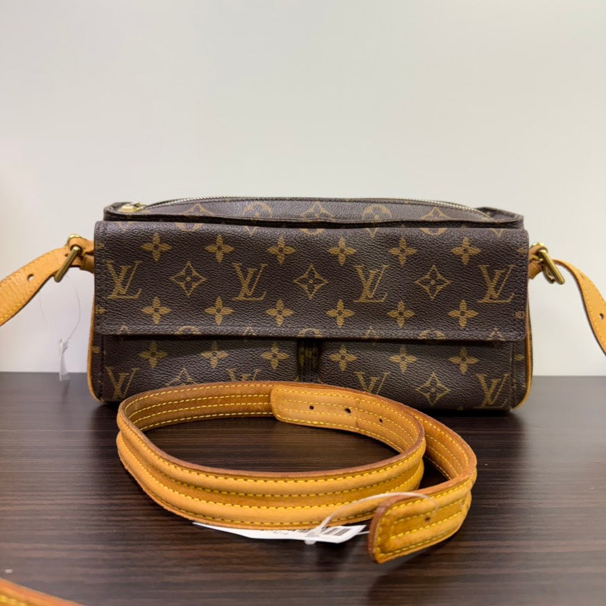Louis Vuitton Monogram Viva Cite 2way Bag Brown Shoulder Bag LB114218