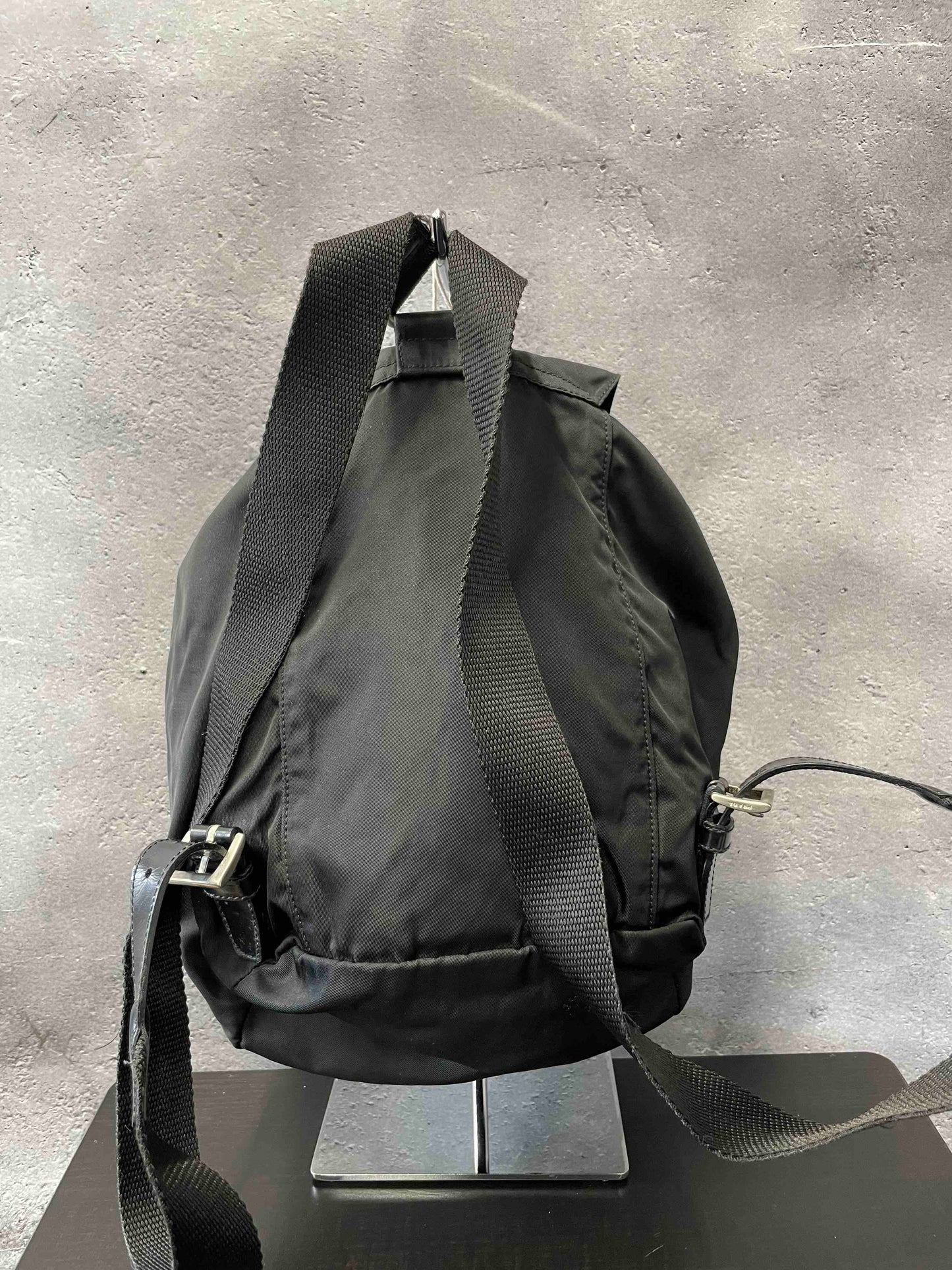 PRADA Nylon Backpack JZ32835900 Black - Vintage Designer Bag