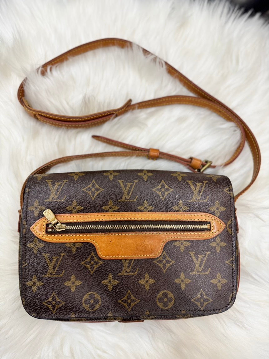 Louis Vuitton St. Germain Monogram Brown Crossbody Bag