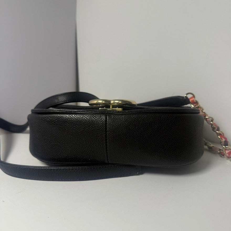 Chanel Caviar Black Cuba Shoulder Bag