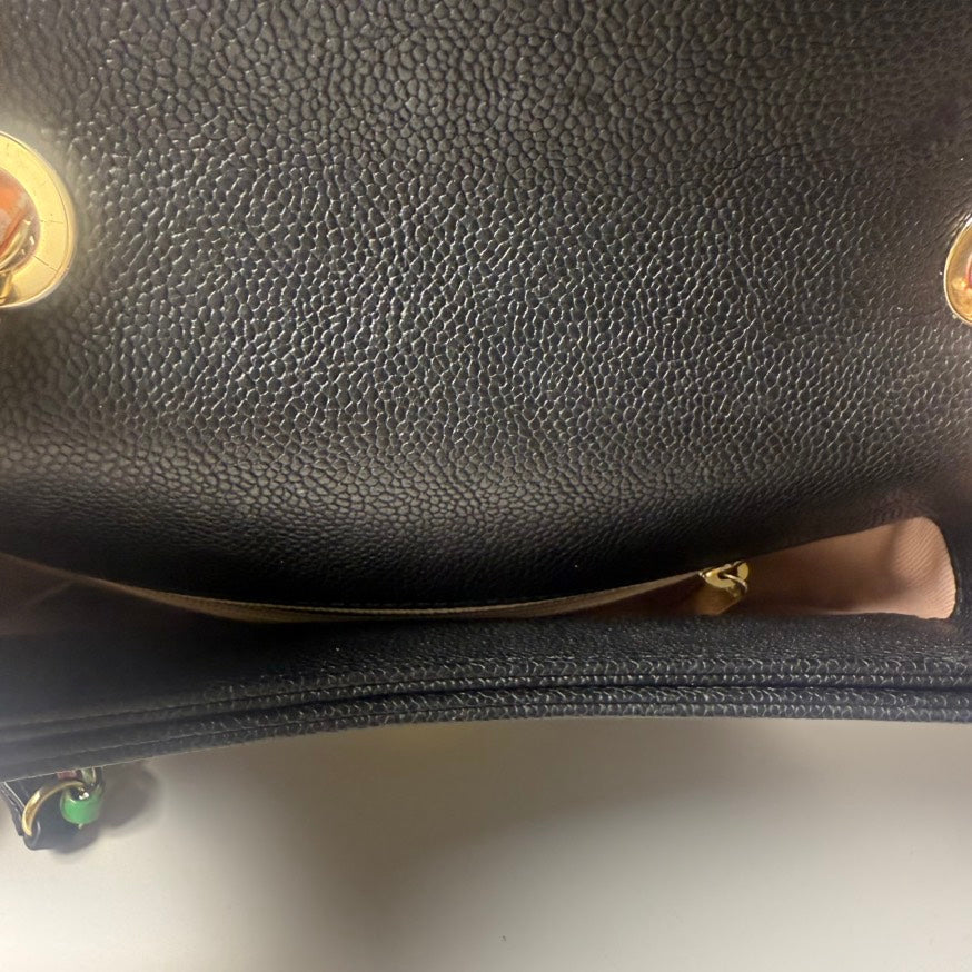 Chanel Caviar Black Cuba Shoulder Bag