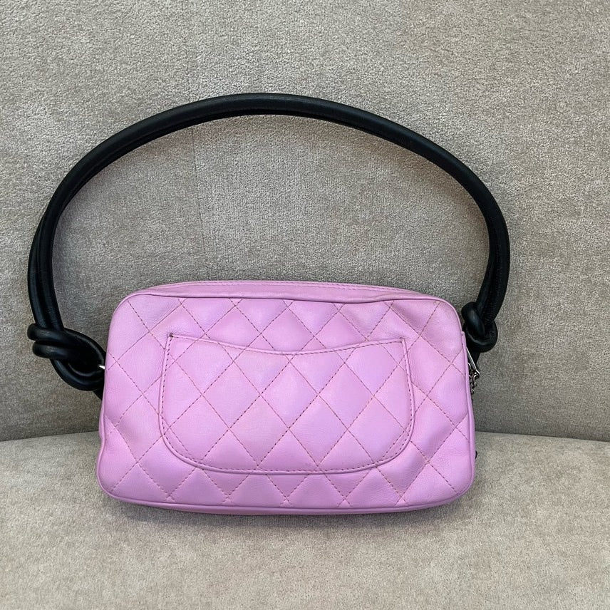 Chanel Bag HMM Quilted Pink Leather Shoulder Bag