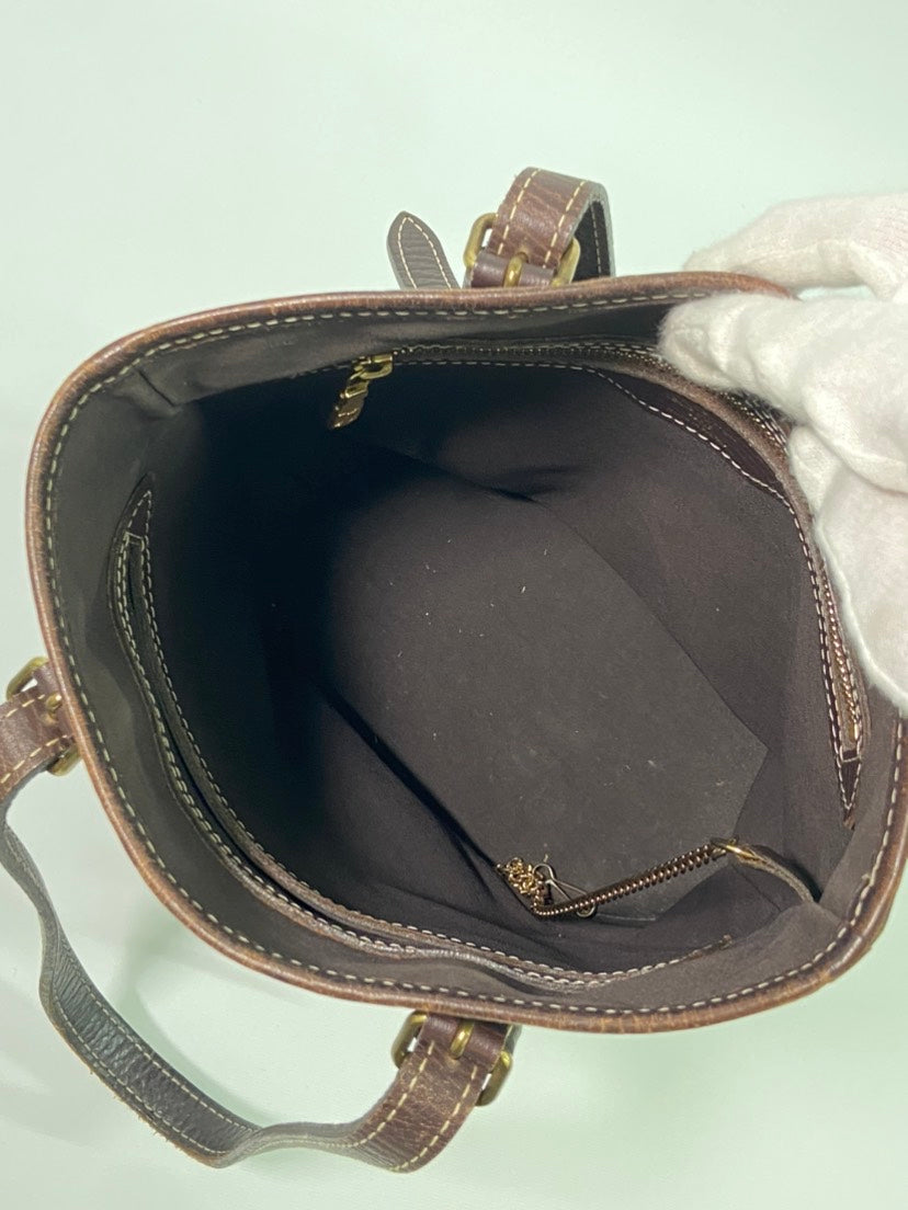 Louis Vuitton Bucket PM Monogram Canvas Brown Bucket Bag