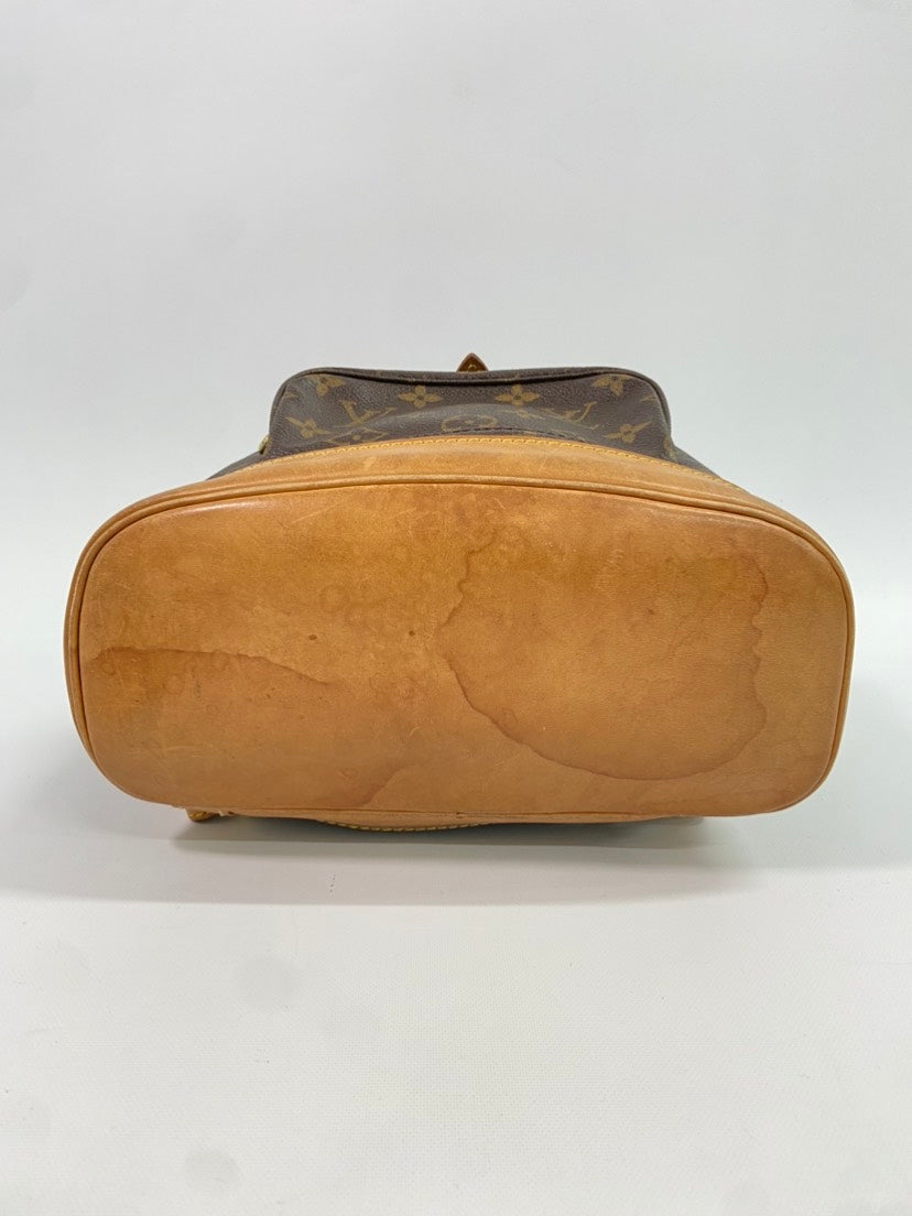 Louis Vuitton Montsouris MM Monogram Brown Backpack