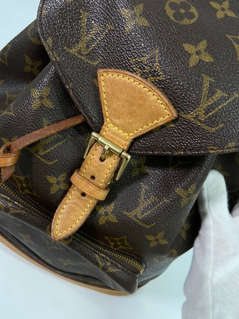 Louis Vuitton Montsouris MM Monogram Brown Backpack