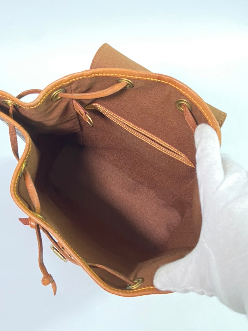 Louis Vuitton Montsouris MM Monogram Brown Backpack