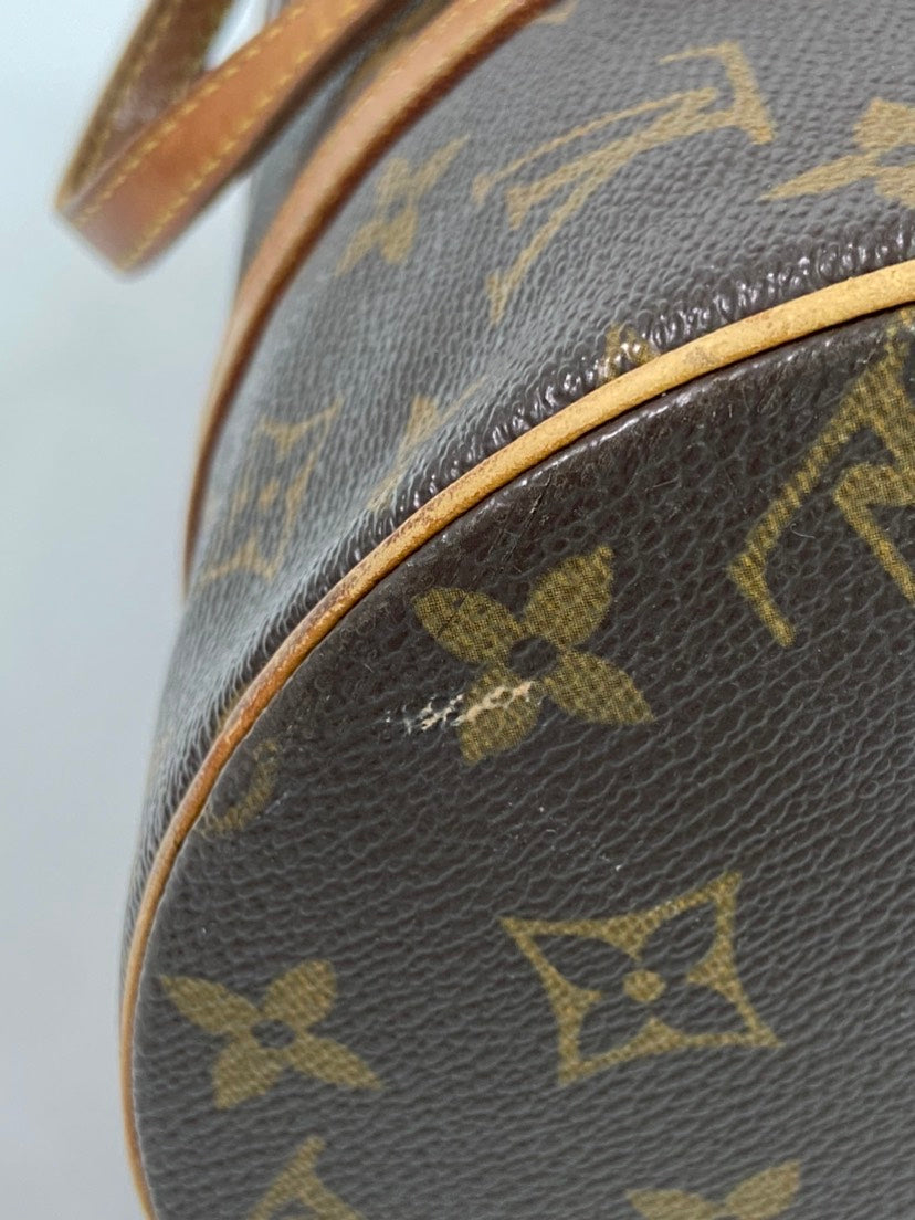 LOUIS VUITTON Monogram Papillon Brown Canvas Shoulder Bag