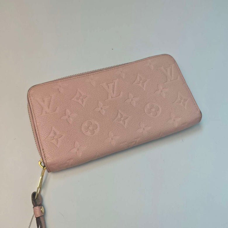 LOUIS VUITTON Empreinte Rose Ballerine Pink Leather Wallet