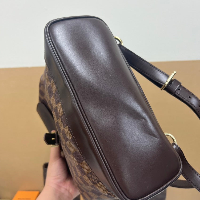 Louis Vuitton Damier Ebene Backpack E6699 - A Rank Preloved LV Ebeny Backpack